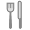 Fork and Knife emoji on HTC
